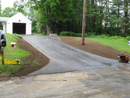 Mansfield Hollow Driveway repair