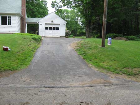 Mansfield Hollow Driveway repair