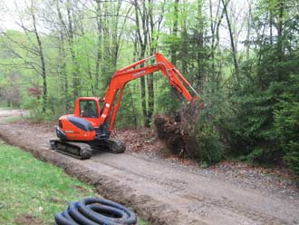 Andover CT driveway paving