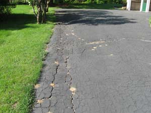 Sealant Damage Driveway Repair