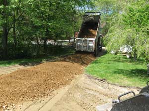 Canterbury CT driveway paving