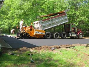 Canterbury CT driveway paving