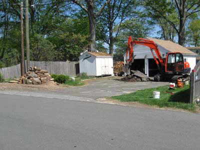 Coventry Lake driveway paving