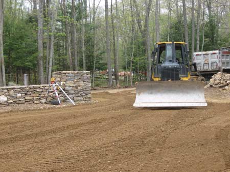 Landscaping and grading northeastern CT