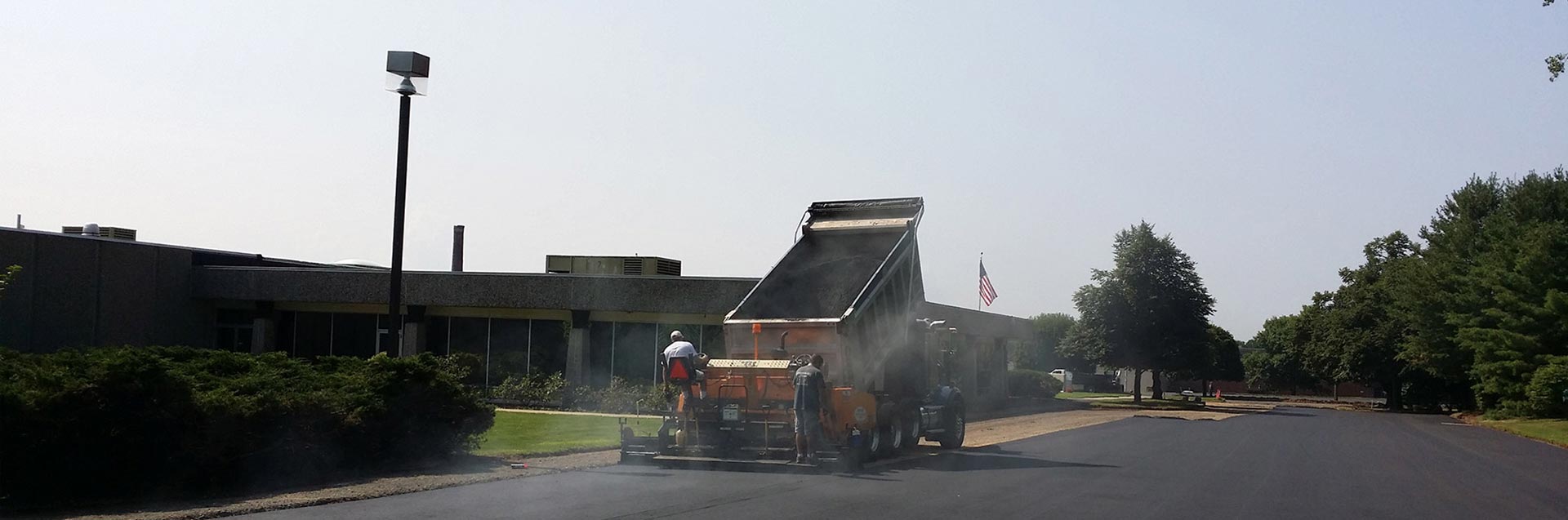 Commercial Parking Lot Paving Stanadyne - Windsor CT