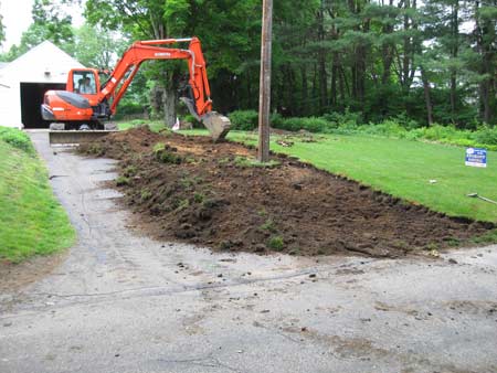 Mansfield Hollow Driveway repair