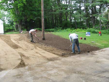 Mansfield Hollow Driveway repair