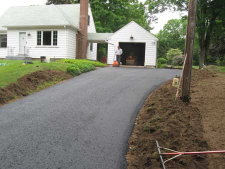 Mansfield Hollow Driveway repair