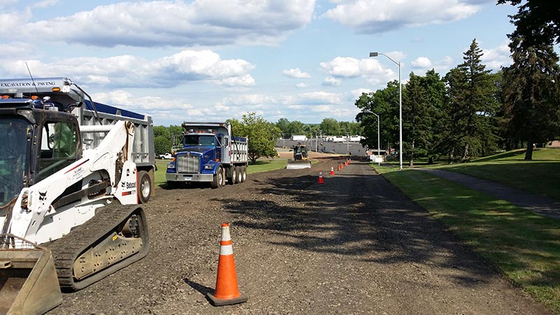 stanadyne parking lot paving Wilton CT