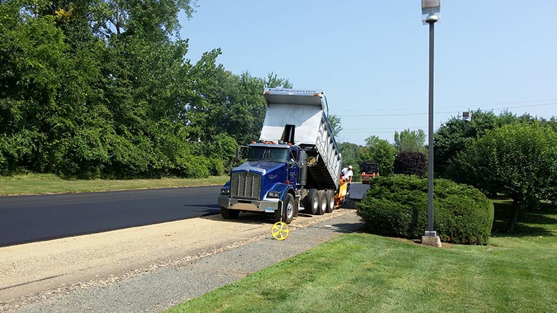 stanadyne parking lot paving Wilton CT